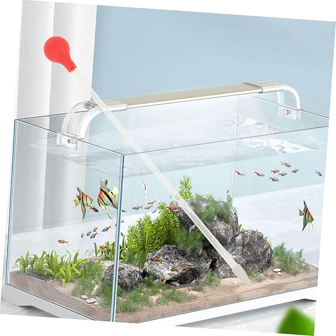 Veemoon Aquarium Excreta Cleaner Coral Feeding Tool for Fish Tanks Soft Design for Gentle Coral Feeding and Waste Removal Safe and Materials for Aquatic Use