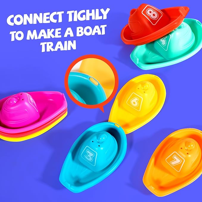 Hely Cancy Mold Free Bath Toys for Toddlers 18 Month
