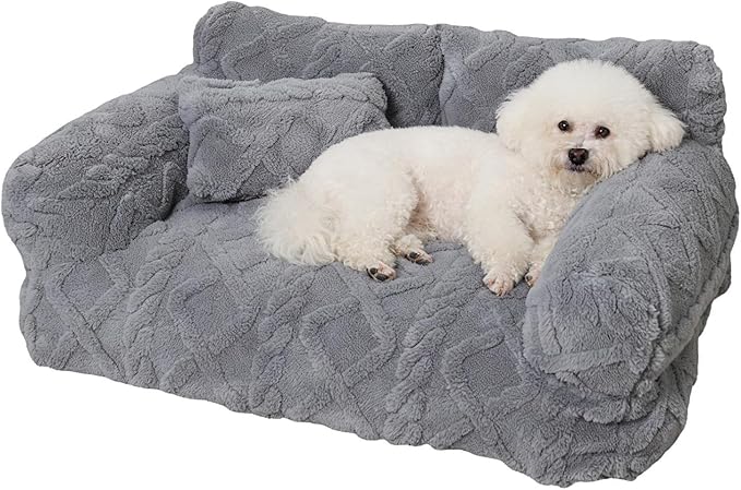 Dog Couch Bed - Softs Removable Pet Lounger, Comfortable Animal Mattress, Washable Cushion Seat, Cozys Pet Furniture With Softs Removable | Dog Couch Bed For Indoor Sleeping Relaxing Household Compani