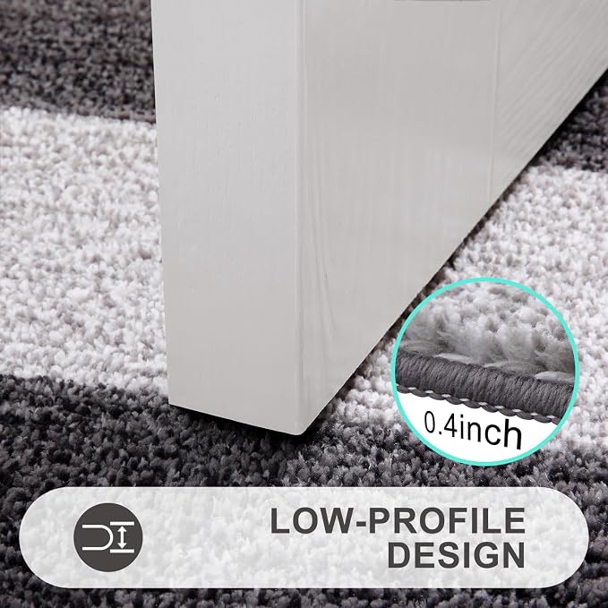 Kitinjoy Indoor Outdoor Door Mat, 54x24 Non-Slip Absorbent Dirt Trapper