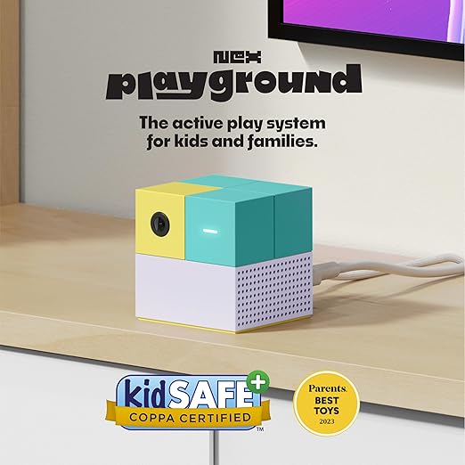 Nex Playground - The Active Play System for Kids & Families Where Indoor Physical Activity Meets Interactive Family Fun and is Great for Gaming Nights, Parties and Playdates