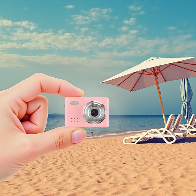 Digital Camera, for Cycling Hiking Pet Recording, 1.67 X 0.59 X 1.13 in, 200Mah Battery, Thumb Cam