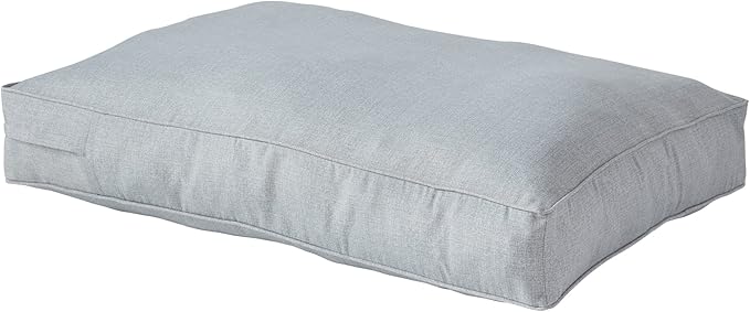 Charlie Rectangle Indoor/Outdoor Pillow Style Dog Bed, Heather, Medium (30" x 42")