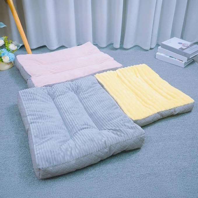 Dog Bed,pet Beds & Furniture,Machine-Washable Cushion for Dogs and Cats,Suitable for Dogs, Floor Furniture Use Pink L