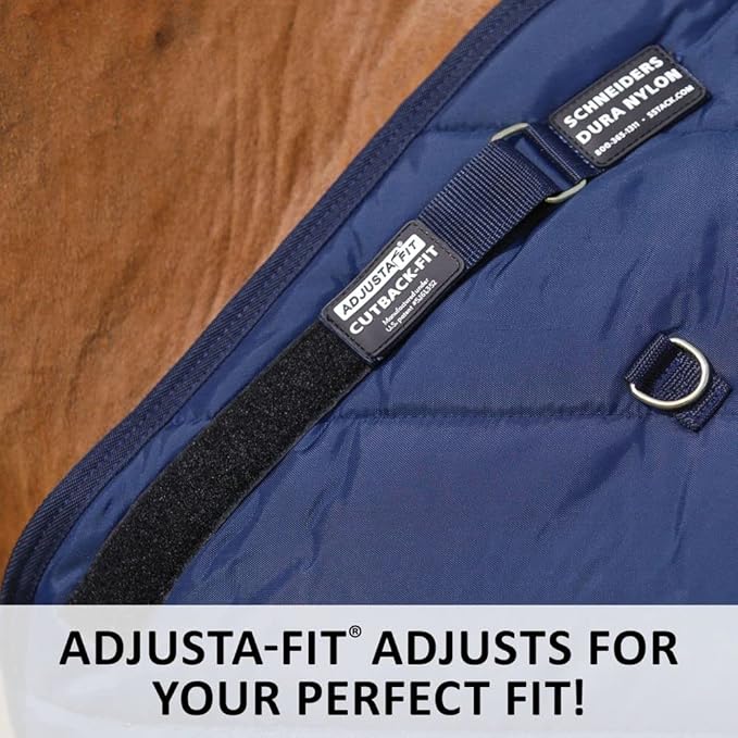 Pony Leg Strap Medium Weight Horse Stable Blanket | Perfect for Ponies | Custom Fit with Cutback Wither | Durable & Breathable