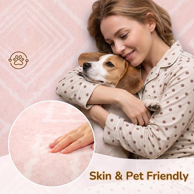 BESTSWEETIE Area Rug 8x10 Rug Machine Washable Non-Slip Low Pile Print Pattern