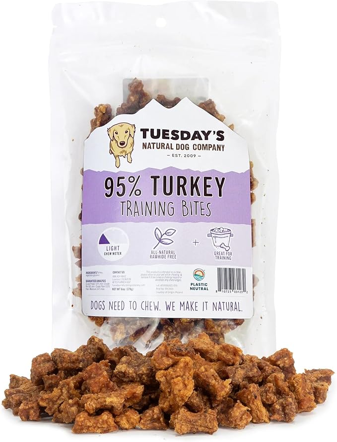 Tuesday's Turkey Training Bites (9oz Bag)