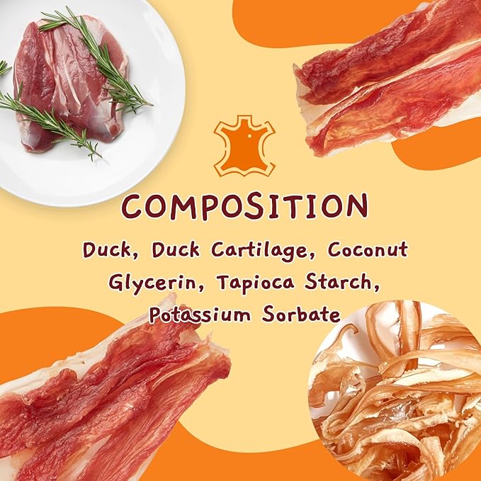 Jungle Calling 21 Count Duck Wrapped Bones Dog Treats, Made with Real Meat & Cartilage, Rawhide Free Dogs Snacks,Healthy, Easily Digestible, and High Protein Chews Bone Treat