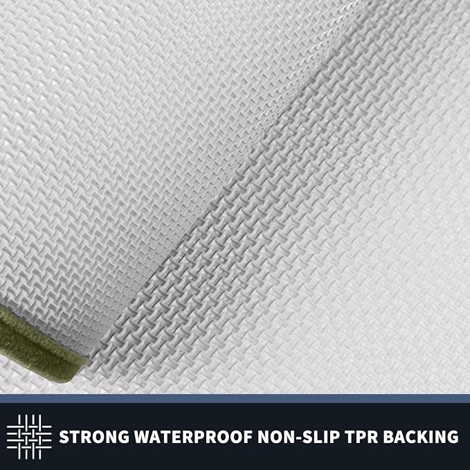 PURRUGS Dirt Trapping Door Mat 24" x 70", Non-Slip Machine Washable Entryway Rug