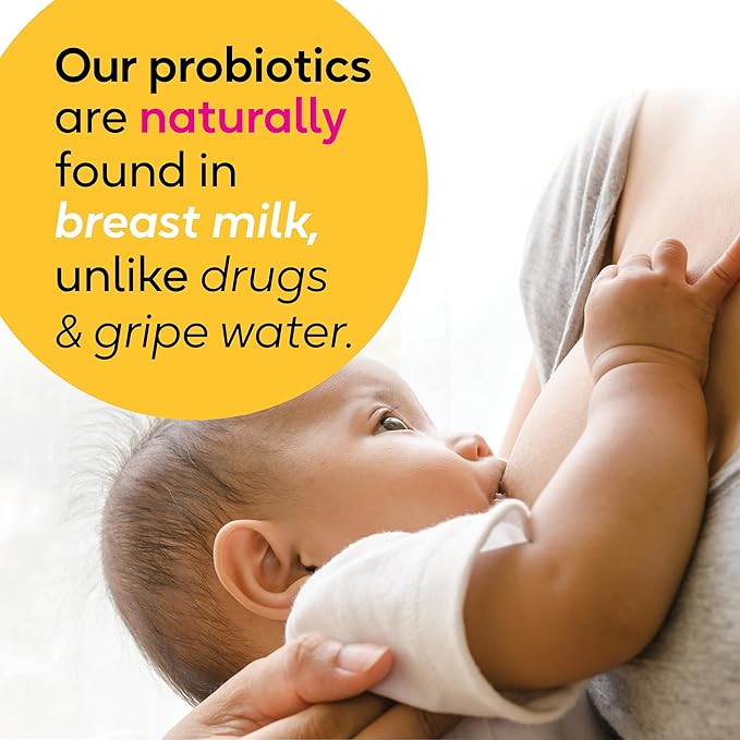 BioGaia Baby Probiotic Drops - Colic & Gas Relief + Vitamin D, 50-Day Supply, Safe for Newborns, Reduces Crying, Fussing, Colic, Gas, Spit-ups & Constipation, No allergens, Dairy or Soy (Pack of 2)