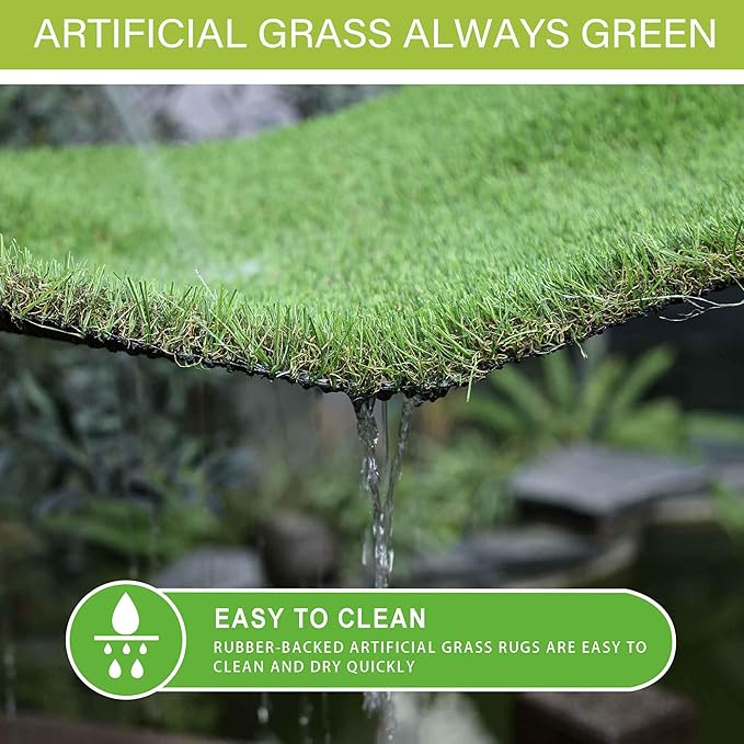 Fake Grass for Dog to Pee on Artificial Grass for Dogs Grass Turf Mats for Puppy Pee Training Dog Pee Pads Extra Large for Dogs 6.5x13FT Dog Supplies Reusable
