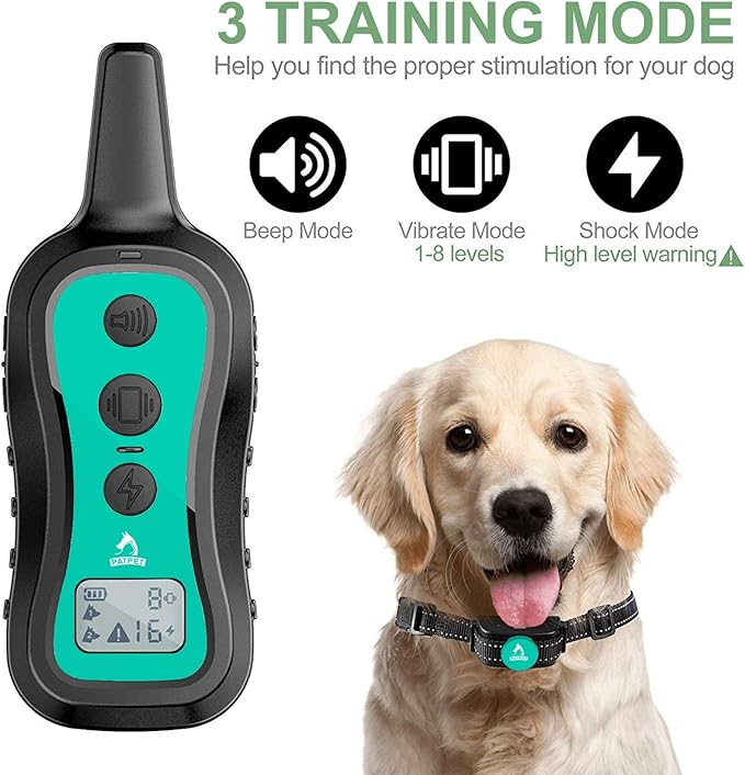 Dog Training Collar Dog Shock Collar with Remote