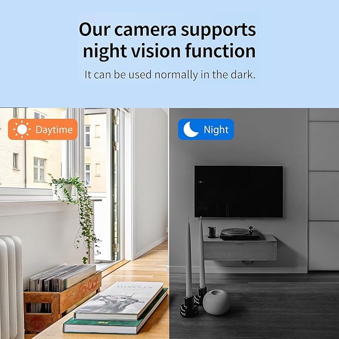 Nanny Cam 1080p Camera with 64G Card Motion Detection