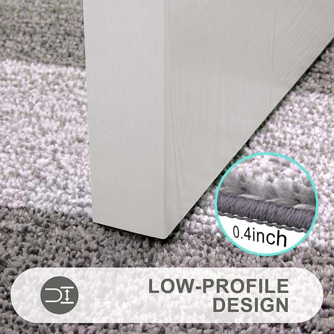 Kitinjoy Indoor Outdoor Door Mat, 59x20 Non-Slip Absorbent Dirt Trapper