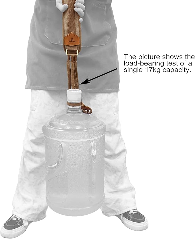 WAYNE'S DOG Canvas Duck Game Carrier - 12 Drops, Slip Noose - Bird Tote, Waterfowl & Goose Hanger, Duck Carrier Lanyard (Brown)