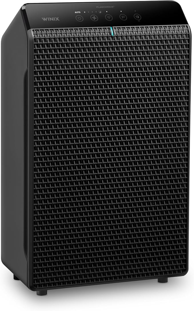 WINIX 5520 Air Purifier for Home Large Room Up to 1882 Ft² in 1 Hr With Air Quality Monitor, True HEPA, High Deodorization Carbon Filter and Auto Mode, Captures Pet Allergies, Smoke, Dust.