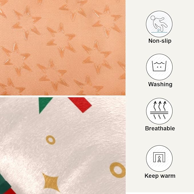 Christmas Nutcracker Pet Bed Cute Dog Bed Mat Absorbing Non Slip Pad Pet Sleeping Mat for Small, Medium, and Large Dogs Puppy Cat 24 in x 18 in