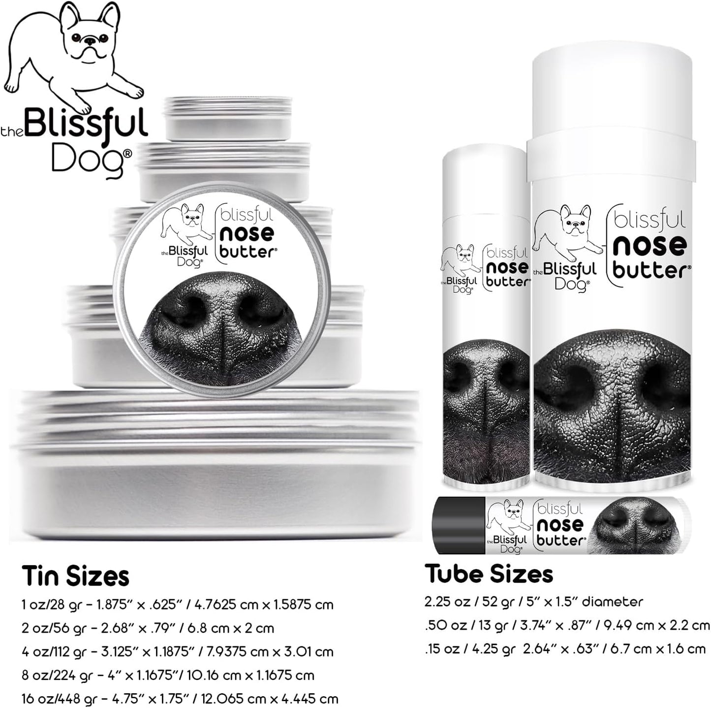 The Blissful Dog Yorkshire Terrier Unscented Nose Butter, 16oz