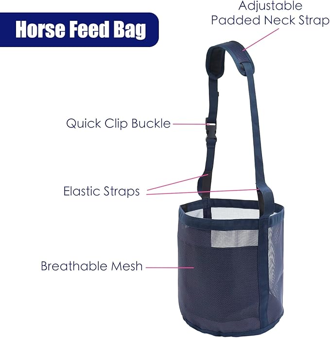 Horse Feed Bag for Grain