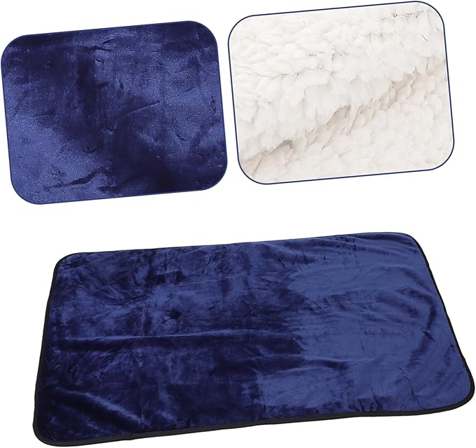 POPETPOP Luxury Pet Blanket Dog Cat Bed Pad Mat for Large Dogs Warm Blanket for Puppies Machine Washable