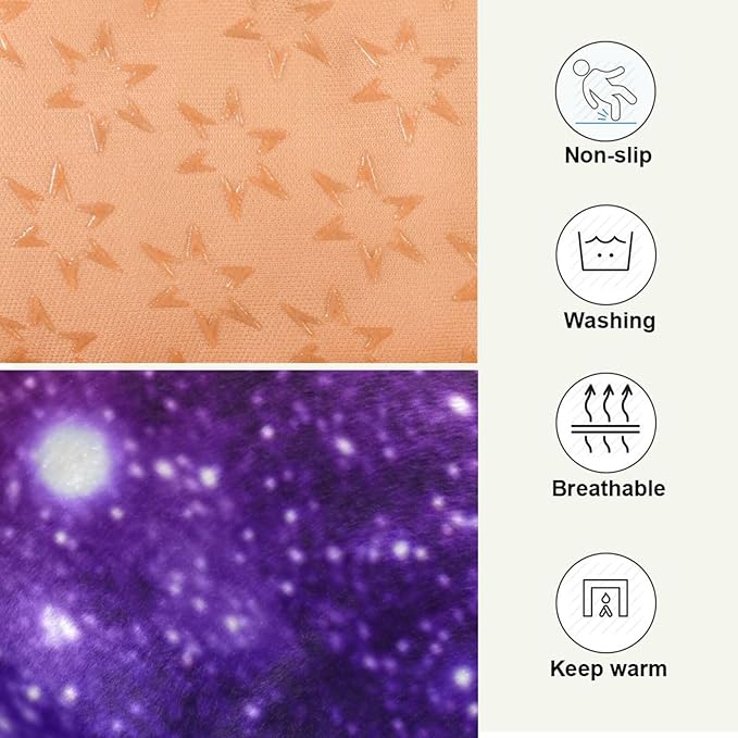 Pet Bed Star Sky Dog Bed Mat Absorbing Non Slip Pad Pet Sleeping Mat for Small, Medium, and Large Dogs Puppy Cat 36 in x 24 in