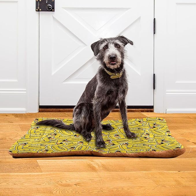 Pet Bed Rubber Duck Dog Bed Mat Absorbing Non Slip Pad Pet Sleeping Mat for Small, Medium, and Large Dogs Puppy Cat 36 in x 24 in