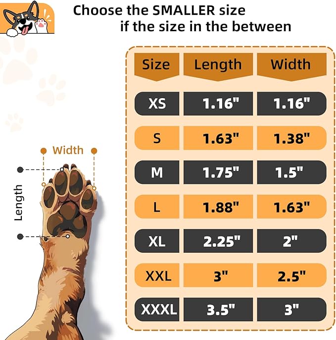 Non-Slip Dog Paw Protector Pads for Senior Dogs, Dog Paw Adhesive Pads on Hardwood Floor,Senior Pets Essentials with Strong Traction,Rubber Grippers,Blue,12 Sets 48 pc XXXL