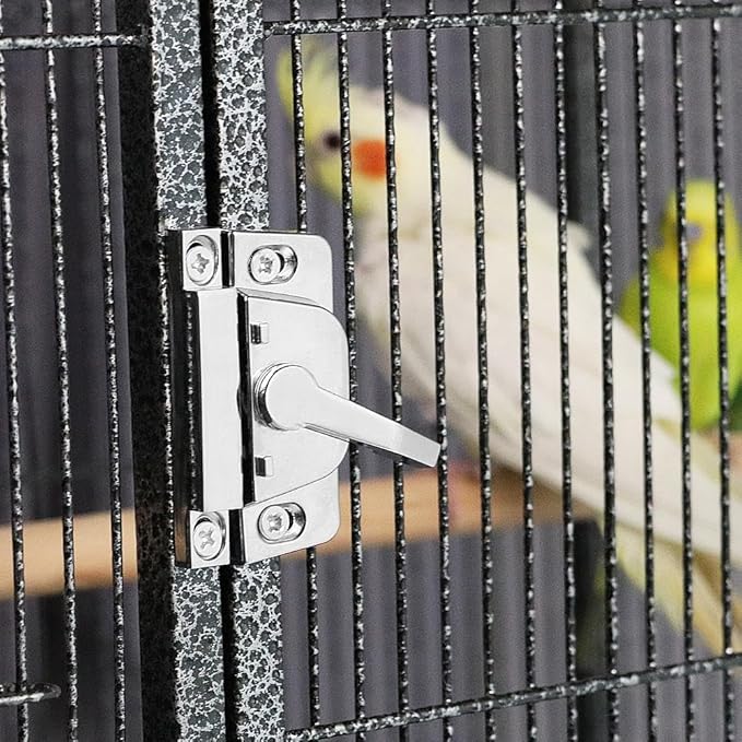 Yaheetech 63'' Detachable Parrot Cage for Cockatiel Sun Parakeet Green Cheek Conure Lovebird Budgie Finch Bird Cage with Stand