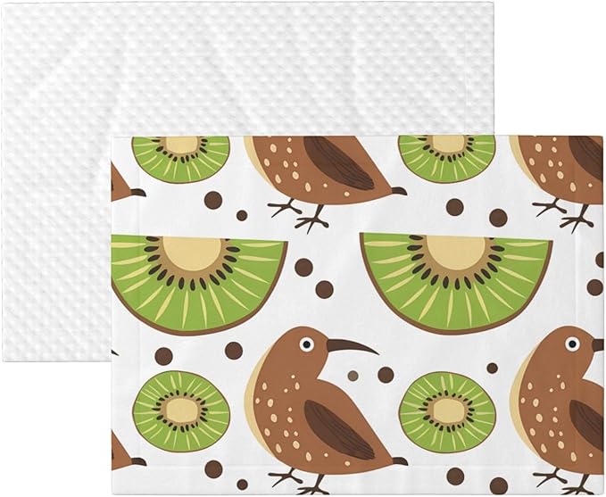 Kiwi Birds Kiwi Fruit Slices Dog Blankets for Small Dogs, Puppy Blanket Cute Pet Blanket for Dog, Puppy, Cat, Kitten Medium