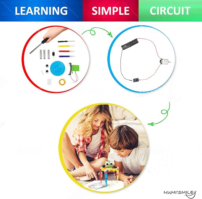 Make Your Own Space Night Light & DIY Robotic Kit Best Present for Boys Ages 6 7 8 9 10 11 12 Years Old, Kids STEM Projects, Arts and Crafts for Boys & Girls, Experiment Kit Gifts Ideas