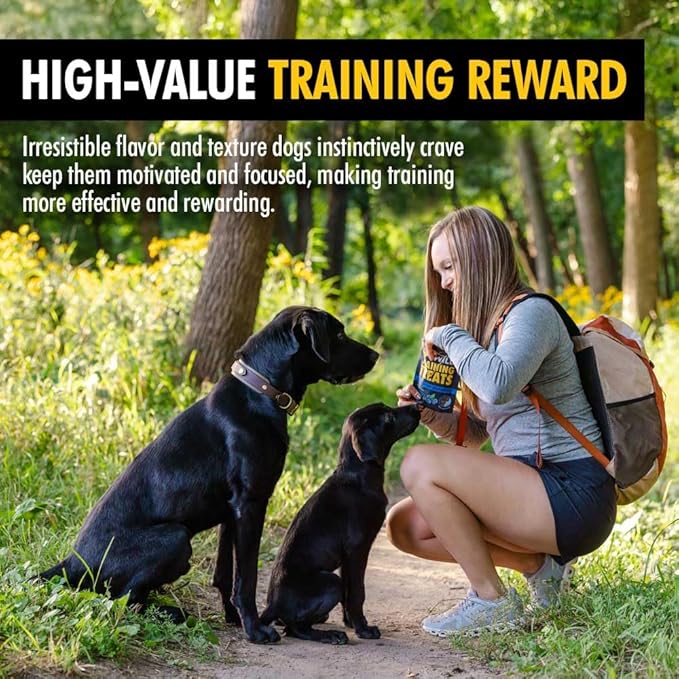 High Country Wild Blueberry Elk & Venison Training Dog Treats - Natural Grain-Free Puppy & Dog Snacks - Protein for Training & Reward - No Fillers, No Artificial Preservatives, 4oz 2 Packs