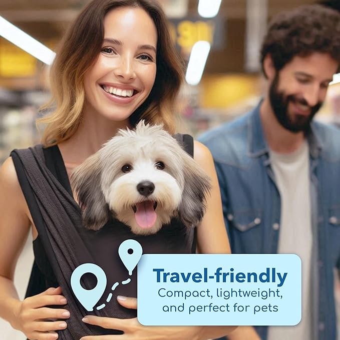 Race&Herd Yorkie Puppy Essentials Pet Carrier - Dog Carriers for Small Dogs Sling, Front Dog Carriers for Small Dog Puppy Carrier, Pet Carrier for Small Dogs Backpack Carrier 5-10 lbs