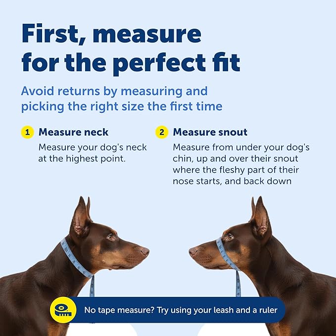 PetSafe Gentle Leader Headcollar No-Pull Dog Collar - Helps Improve Walks - Durable Nylon Construction - Padded Nose Loop - Adjustable Fit - Comfort Walking Halter - Large, Deep Purple