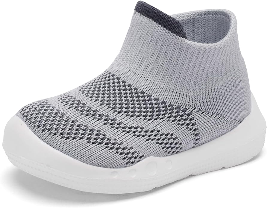 Engtoy Baby Shoes & Socks - Non-Slip Breathable Slippers with Soft Rubber Sole - Baby Boys & Girls Slip On Sneakers