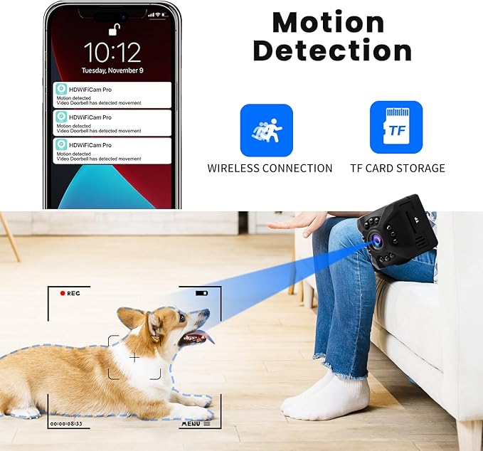 2025 Upgraded 1080P Security Camera Wireless Indoor,Home Camera for Pet/Baby,Suitable for Home Offices-73