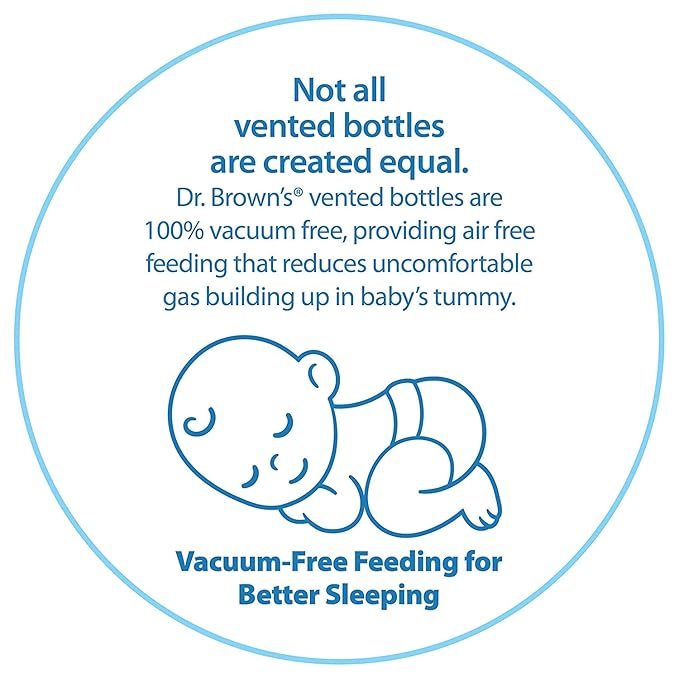 Dr. Brown's Original Baby Bottles, 8 Ounce, 2 Count
