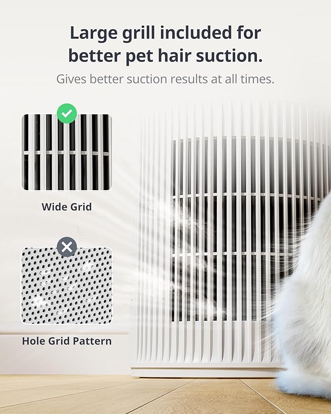 SwitchBot Air Purifier for Home Large Room up to 3620 ft², Pet Mode, Support Matter, 21dB, Washable Pre-filter, Aromatherapy, Works with Alexa, Google Home, Apple Home, Ideal for Odor, Dust & Pet Hair