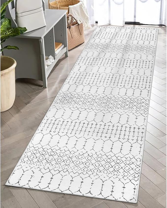 Lahome Moroccan Washable Runner Rug