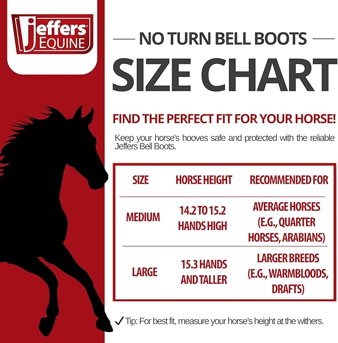 Jeffers Expression No Turn Bell Boots for Horses - Turquoise & Purple, Medium | Shock Absorbing Hoof Protection | Secure Double Hook & Loop Closure, Perfect for Turnout, Training, & Riding - 1 Pair