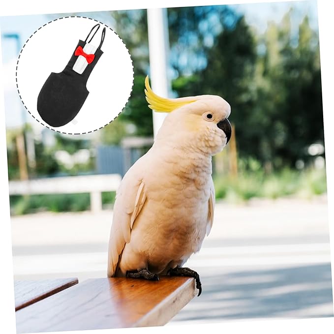 Bird Diaper Flight Suit for Small Birds Soft Reusable Parakeet Cockatiel Protective Nappy for Indoor and Outdoor Use Healthy and Clean