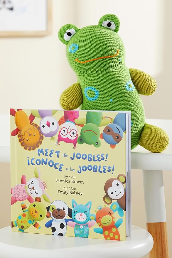 Fair Trade Organic Stuffed Animal - Flop The Frog