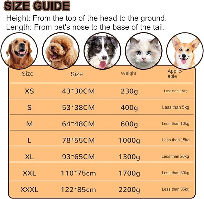 Dog Crate Mat, Dog Bed for Large Dogs, Comfy Fluffy Kennel Pad Anti-Slip for Dog beds & Furniture, Quilted Dog Bed for Pets for Medium/Small Dogs Cats (Color : Apricot, Size : 30x21)