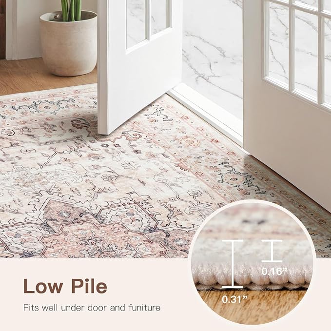 Lofus 3x5 Area Rugs for Living Room, Washable Area Rug, Rugs for Bedroom