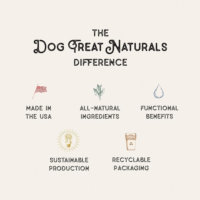Dog Treat Naturals: Superfood Bites - Peanut Butter & Blueberry - 8oz Bag, Healthy Snacks, Chewy Reward, Turmeric for Joint Health