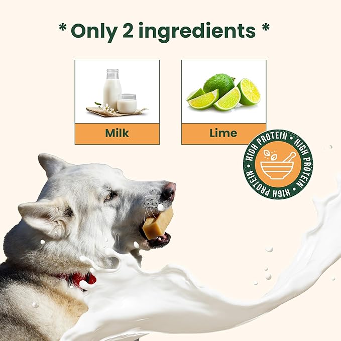 KATHMANDU'S - Authentic Himalayan Cheese Dog Chews - Large, 1-Count - for Improved Dental Hygiene & Protein-Rich Nutrition, No Preservatives