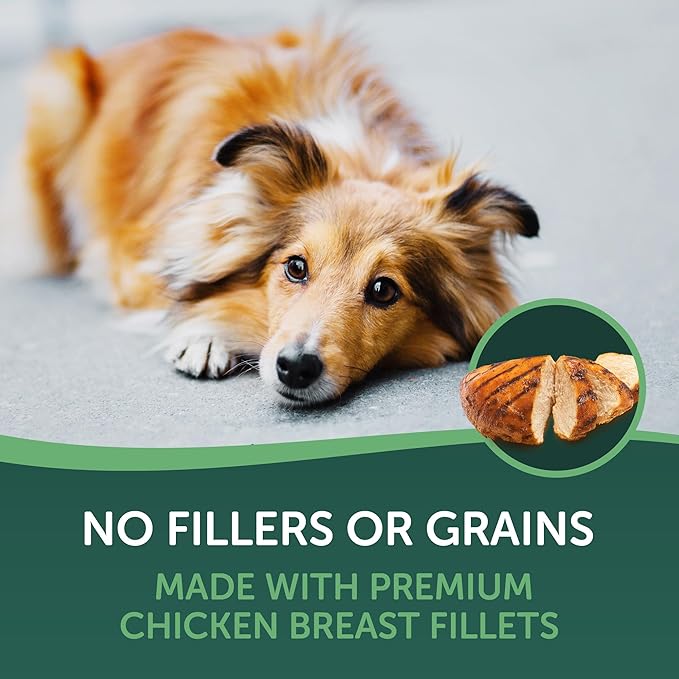 Healthfuls Chicken Jerky Dog Treats with Glucosamine & Chondroitin, 16oz