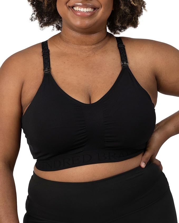 Kindred Bravely Sublime Nursing Sports Bras for Breastfeeding, Soft & Stretchy Maternity Bra