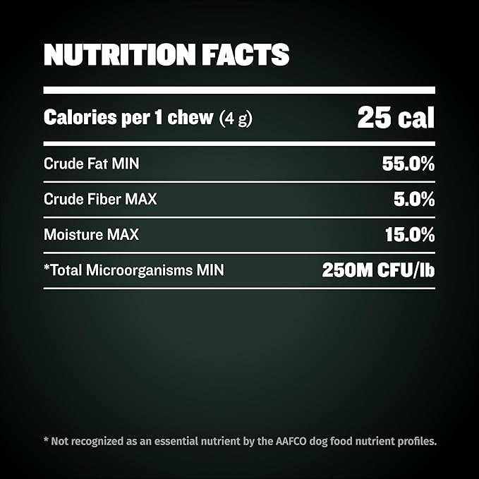 Bully Max Dog Weight Gainer Soft Chews for Puppies and Adults - High Calorie Dog Food Performance Supplements for Healthy Weight Gain, Immunity & Digestive Health - 75 Chews for All Breeds & Ages