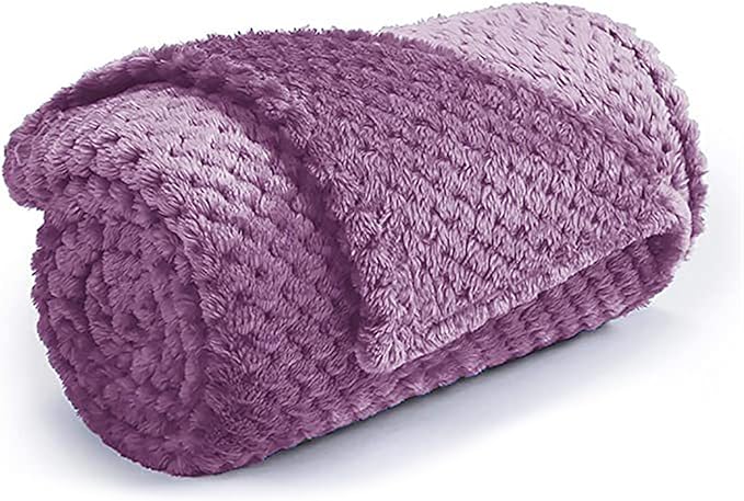 Pet Blanket Warm Soft Dog Blankets Washable Cat Throw Blankets Sofa Bed Couch Furniture Protector Cover for Small Medium Large Dogs Cats, Pink, 31" x 39"