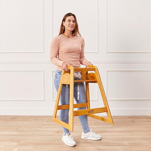 ECR4Kids ASATT High Chair, Toddler Chair, Honey